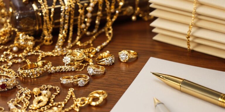 Documents nécessaires pour revendre bijoux en Or