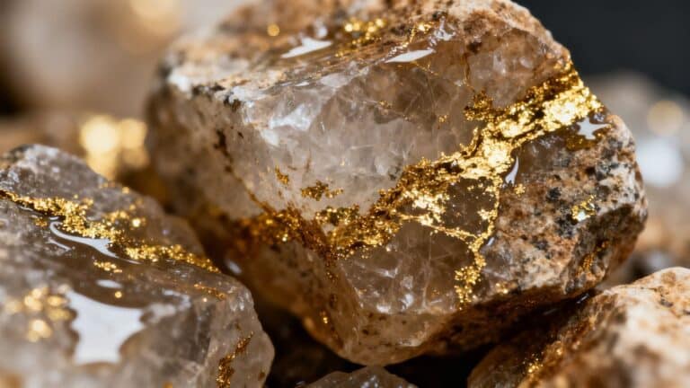 Extraire l'or des minerais de quartz