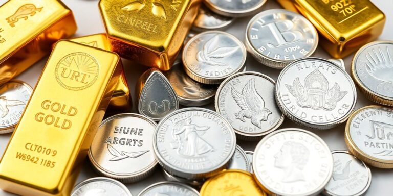 Or vs autres métaux précieux