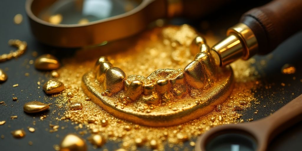 Or dentaire : comment se transforme l’or avant la vente