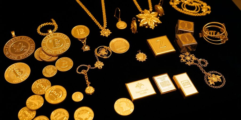 Vente de pièces en or