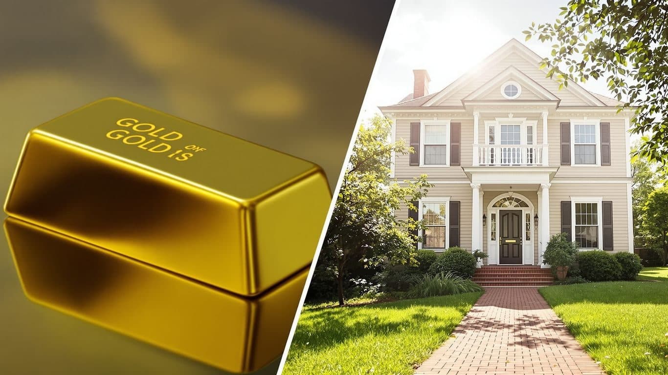 L'or et l'immobilier