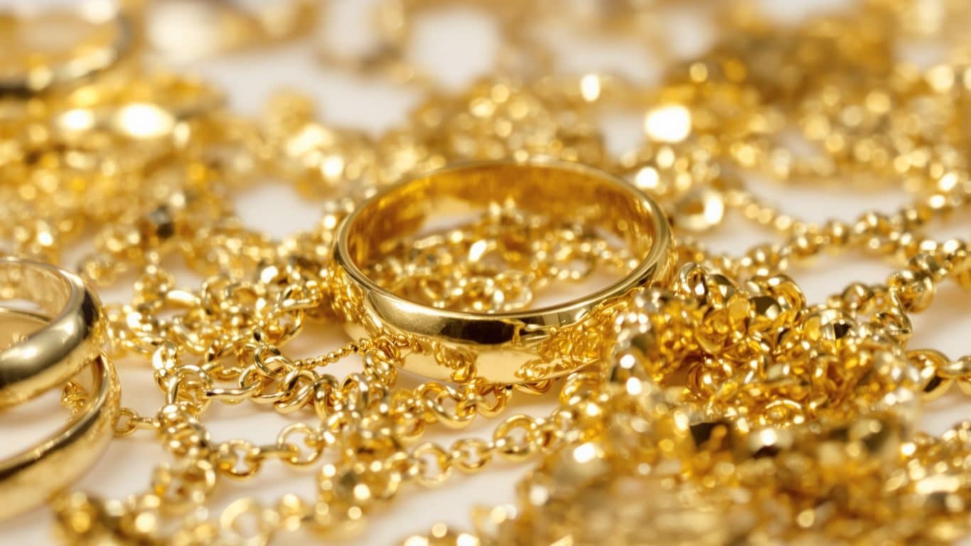 Différents titres de pureté de l'or en bijouterie