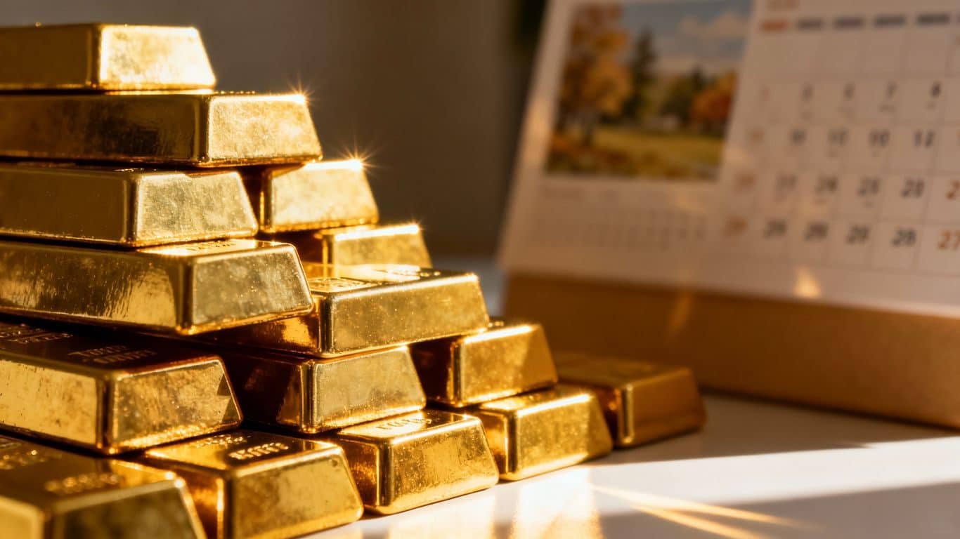 Liquidité du marché de l'or selon les saisons