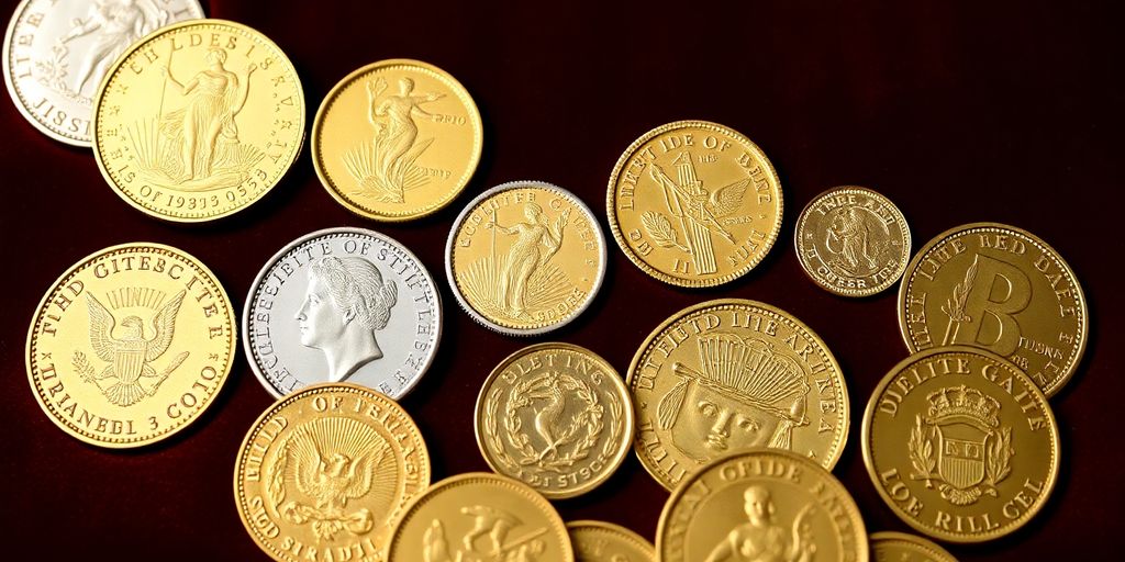 Investir dans des pièces d'or de collection