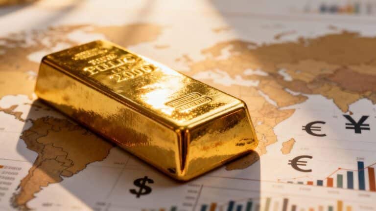 Indicateurs économiques clés avant un achat d'or internation