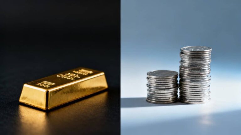 Or vs argent : quel meilleur investissement en 2025