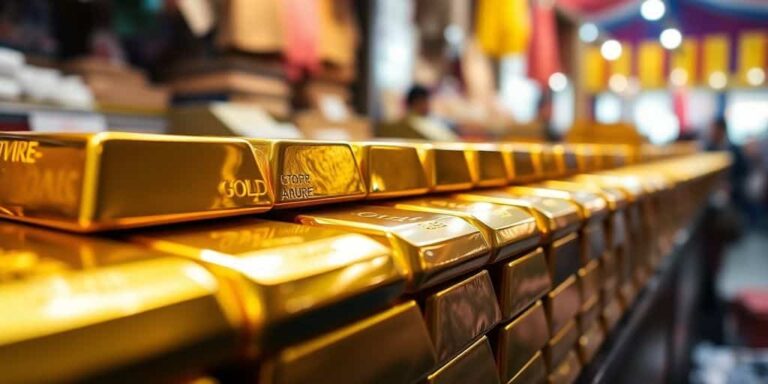 Le prix de l’or fluctue-t-il