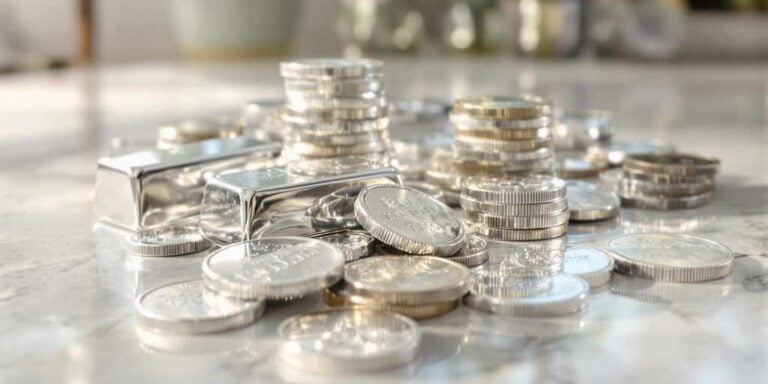 Les critères pour choisir entre lingots et pièces d'argent.​