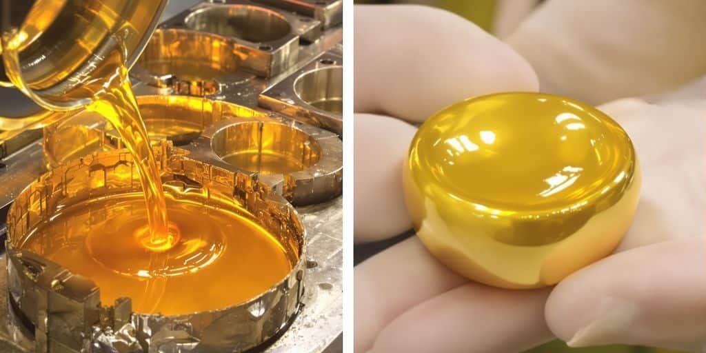 Affinage de l'Or pour les bijoux