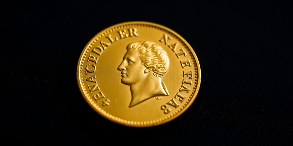 Vente d’un Napoléon en or