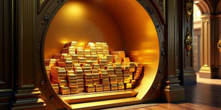 Réserve d'Or des pays européens