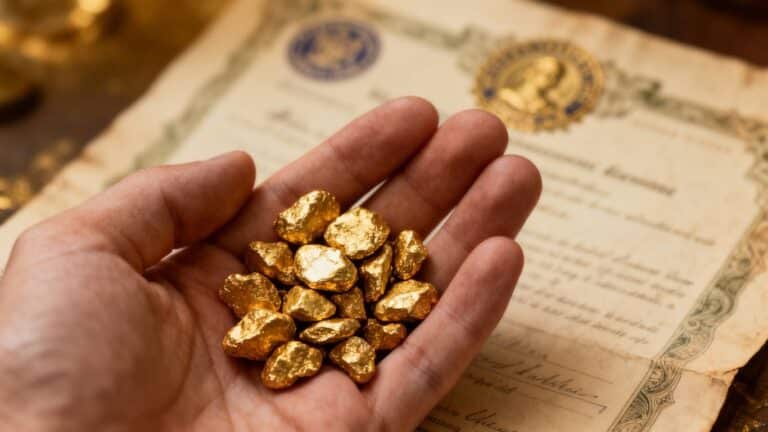 Documents nécessaires pour prouver la propriété de l'or stocké