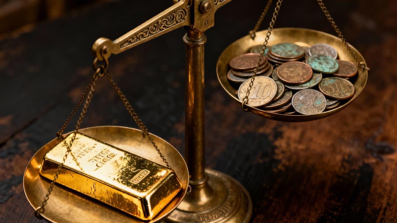 Le poids de l'or est-il mesuré pour l'évaluation