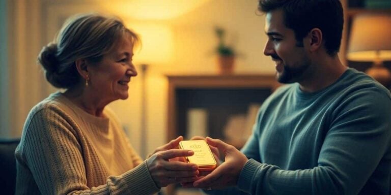 Peut-on transférer de l’or sans impôt vers un enfant adulte