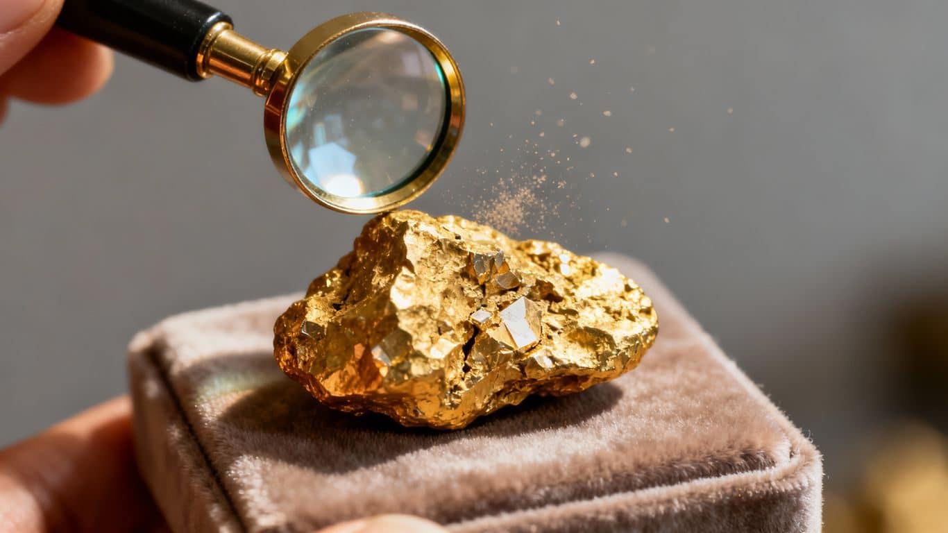 Vérifier la provenance de l'or