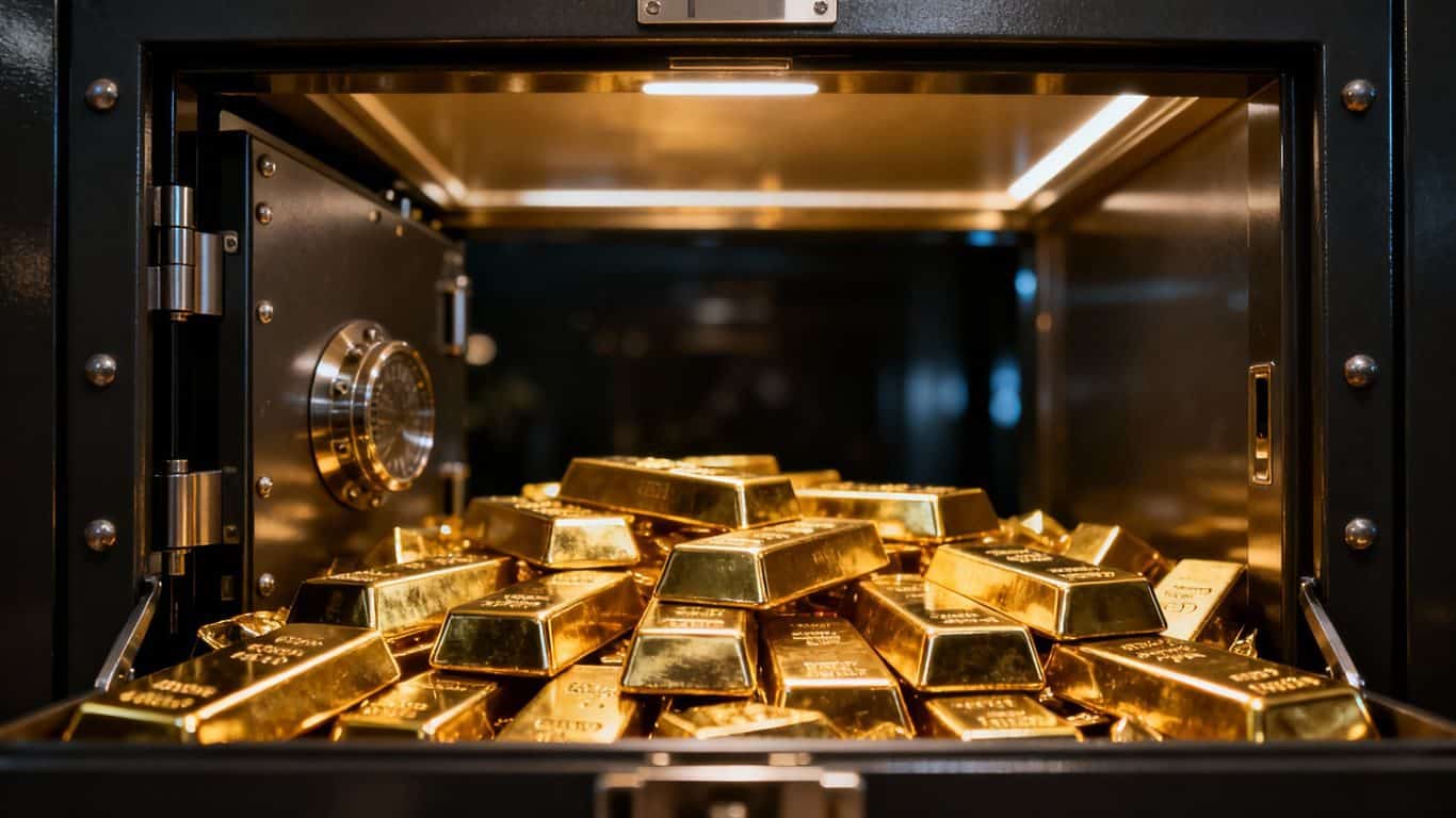 Capacité moyenne d’un coffre-fort pour stocker de l’or
