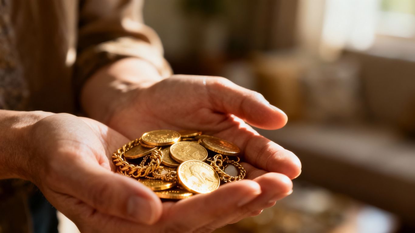 Plus-value sur la vente d'or hérité