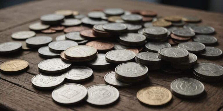 Faire pour vendre des pièces de monnaie