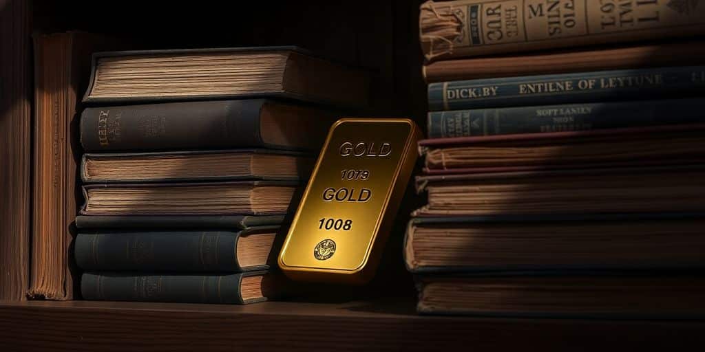 Cacher un lingot d'or