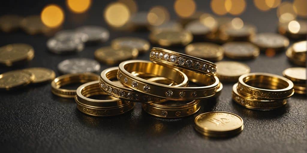Différence entre l'or 9, 14, 18 et 24 carats