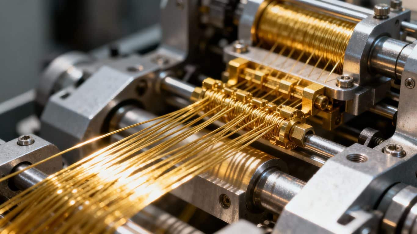L'or est-il utilisé dans les équipements de production