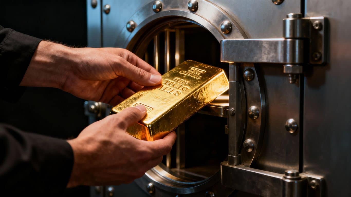 Transporter de l'or en toute sécurité