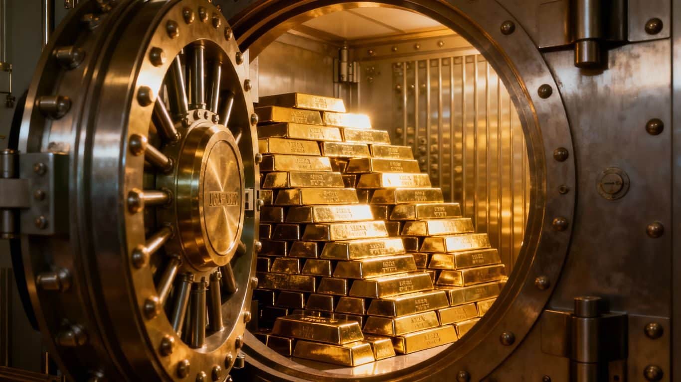 Avantages et inconvénients du stockage d'or en banque