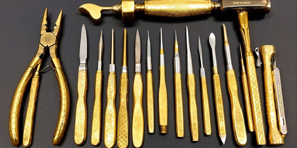 Quels outils sont essentiels pour la fabrication artisanale de bijoux en or