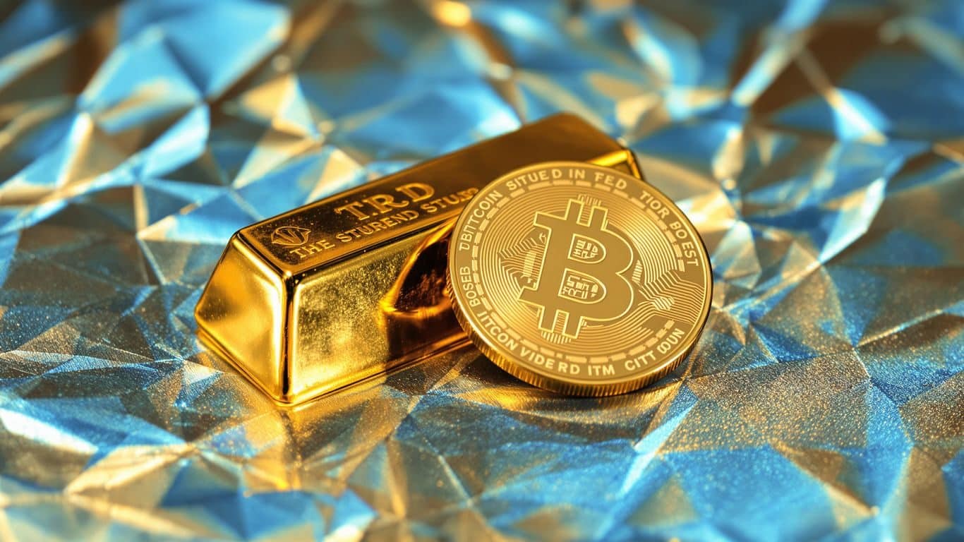 Comparatif or vs Bitcoin et cryptomonnaies