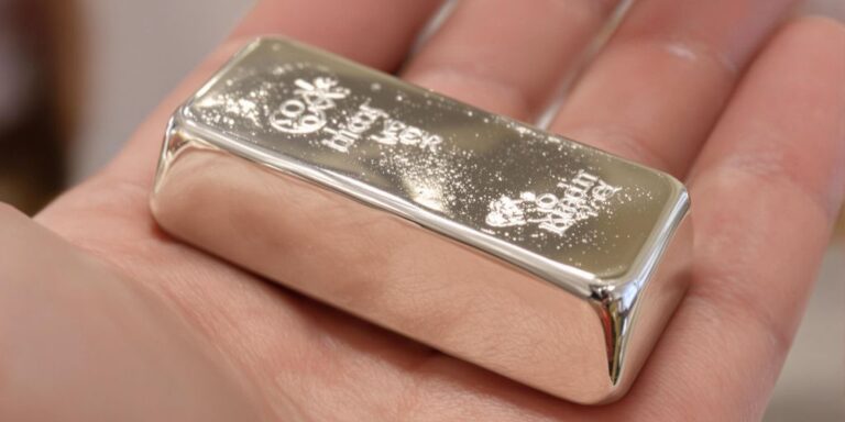 Poids idéal pour un premier achat de lingot d'argent