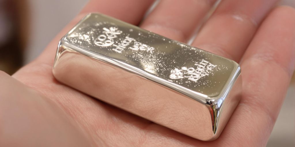 Poids idéal pour un premier achat de lingot d'argent