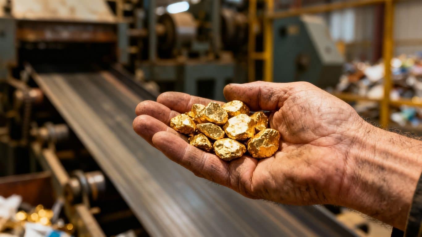 Recyclage or : Le soutien du gouvernement français