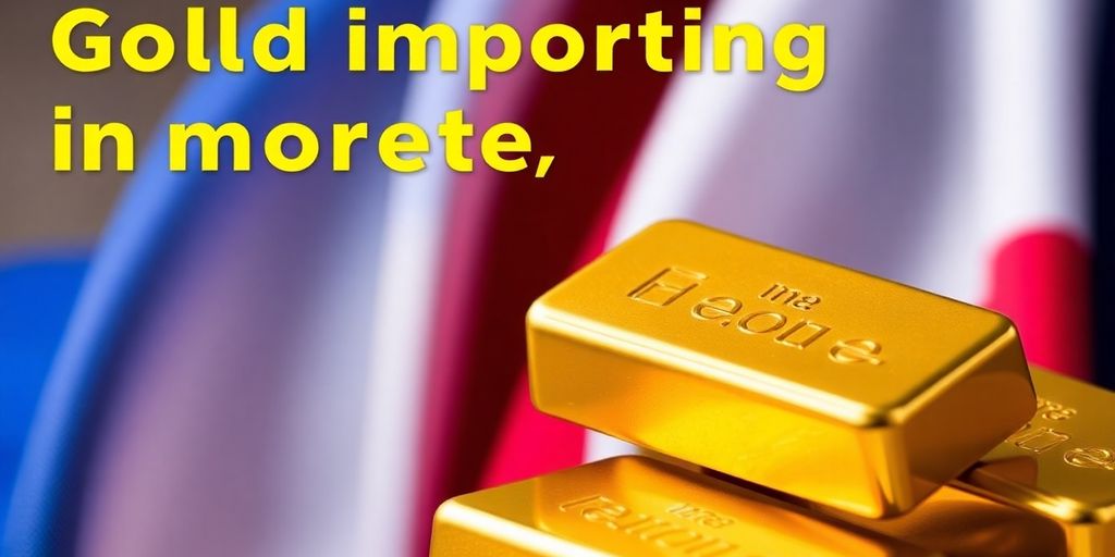 Importer de l'or en France