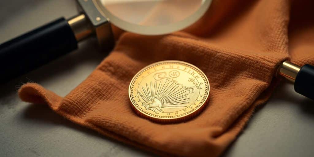 Entretenir et préserver les pièces d'or anciennes