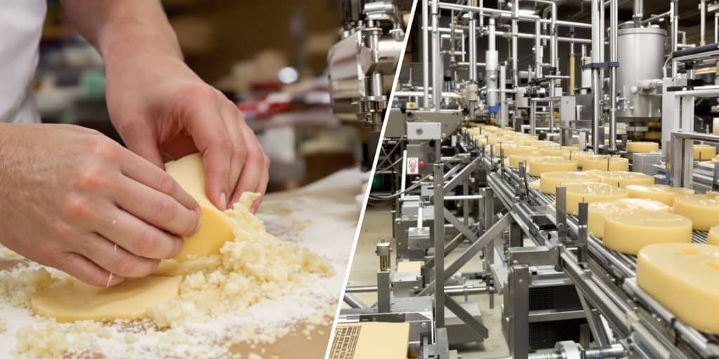 Or artisanal vs industriel