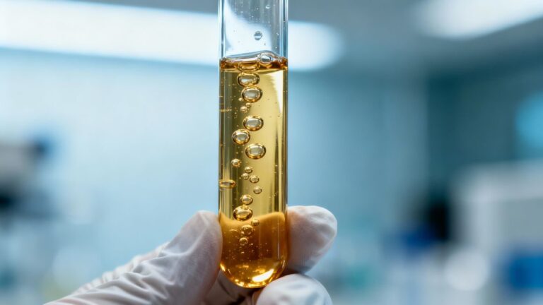 Test de l'eau pour l'or