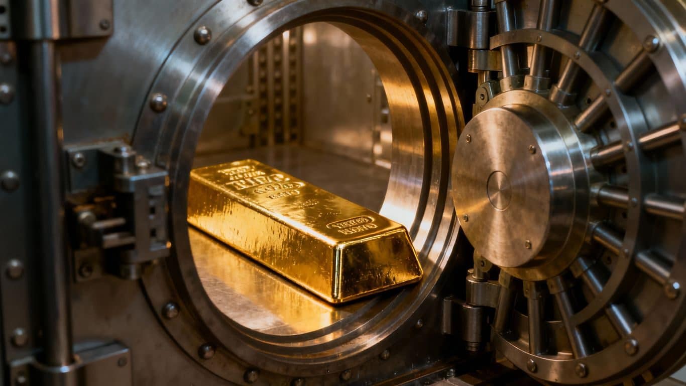 Stockage sécurisé de l'or