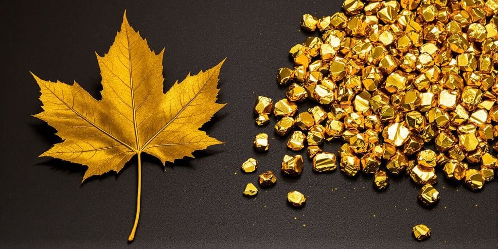 Or canadien : production minière et Maple Leaf
