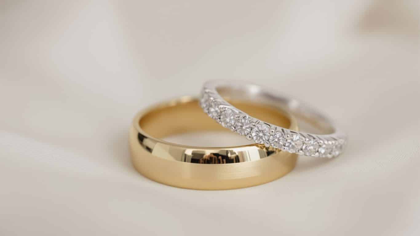 Or populaire pour bijoux mariage