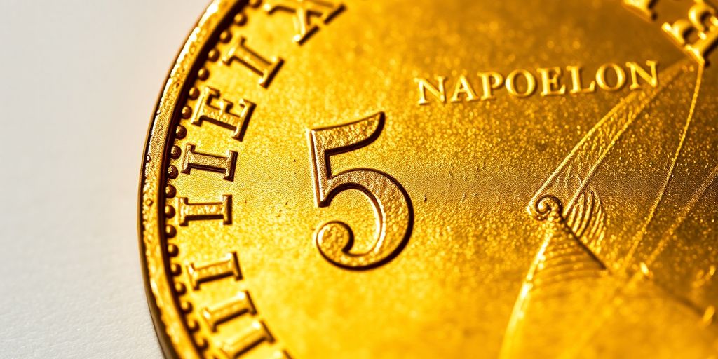 Napoléons en or de 5 francs