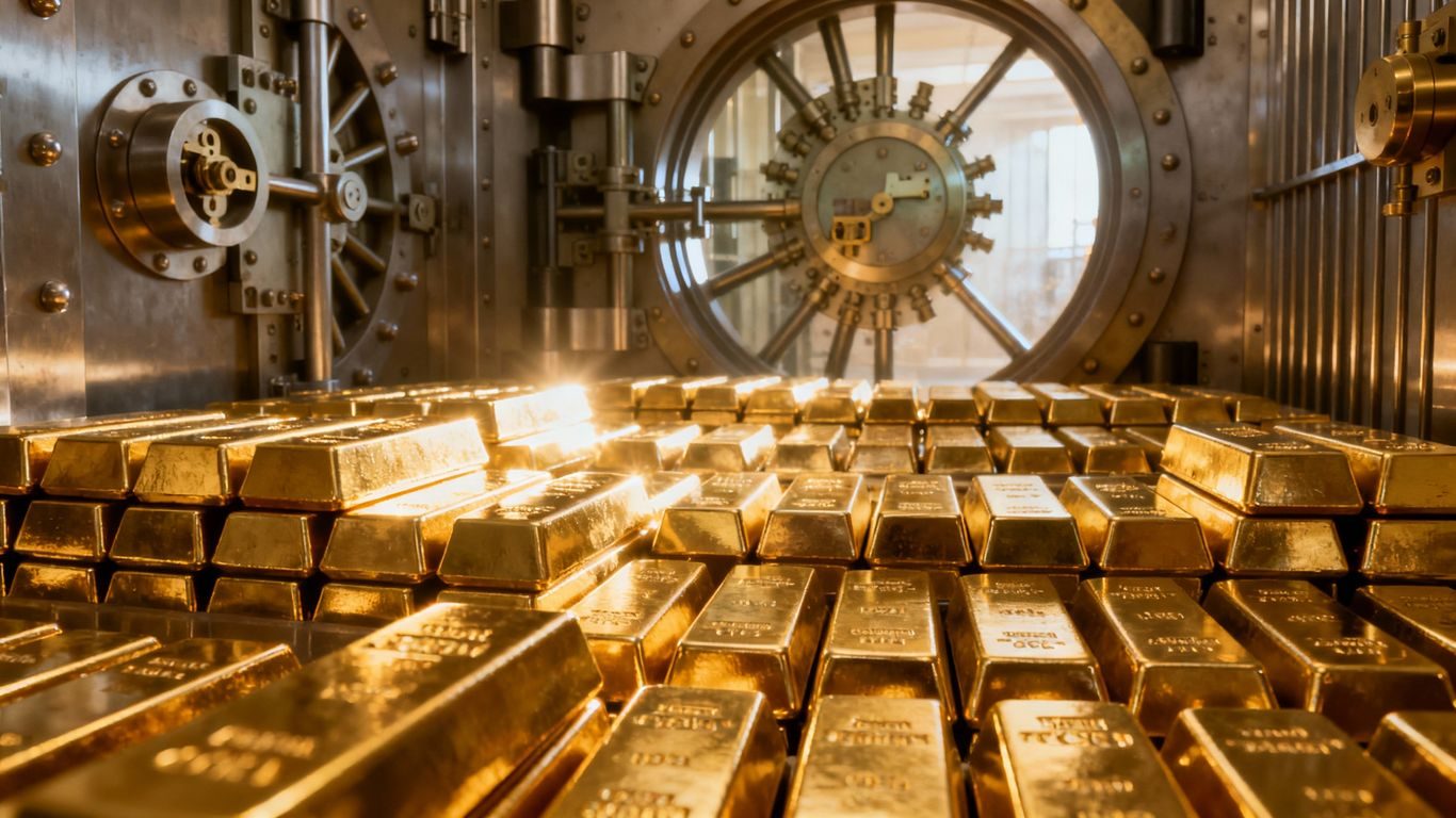 Les options de stockage d'or pour les grandes quantités