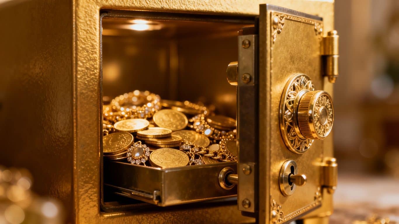 Transmettre l’accès à un coffre-fort d’or