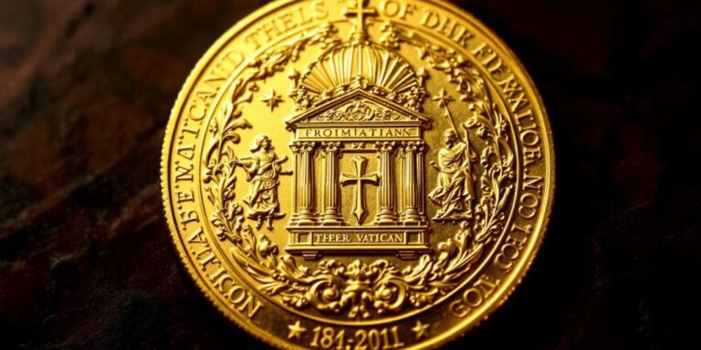 Puis-je vendre des pièces en or du Vatican