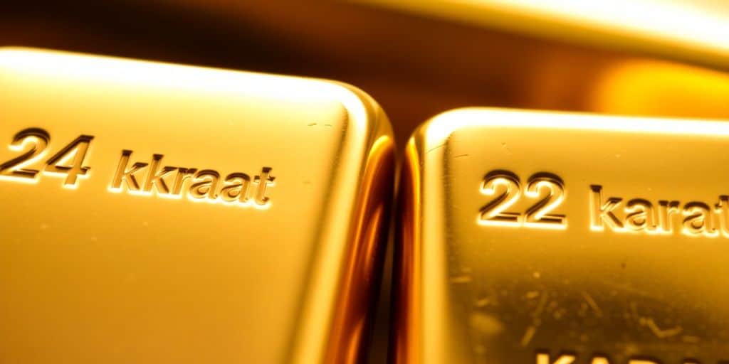 Lingot d’or 24 carats vs 22 carats