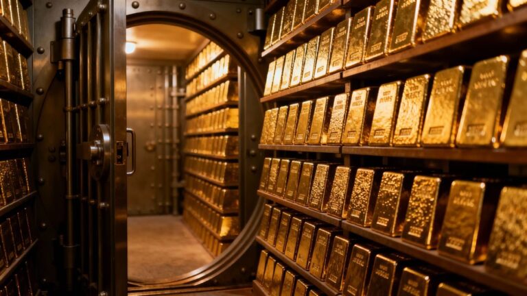 Coûts associés au stockage d'or hors de chez soi