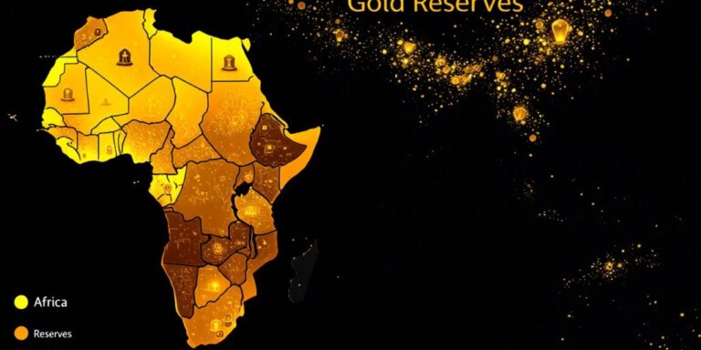 Les réserves d'or des pays africains