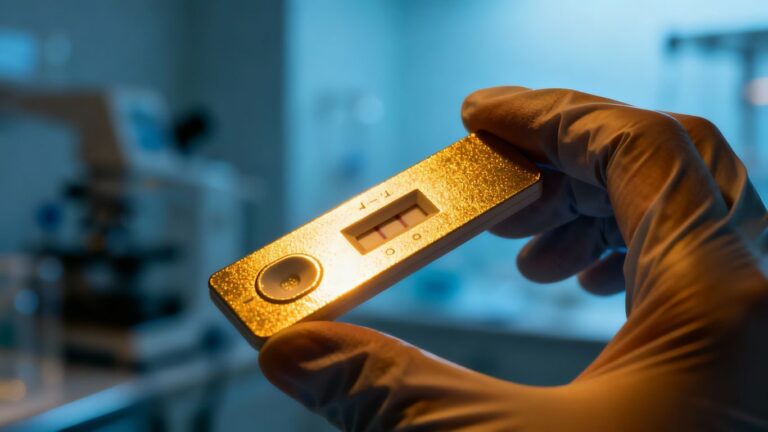 Les tests rapides d'or