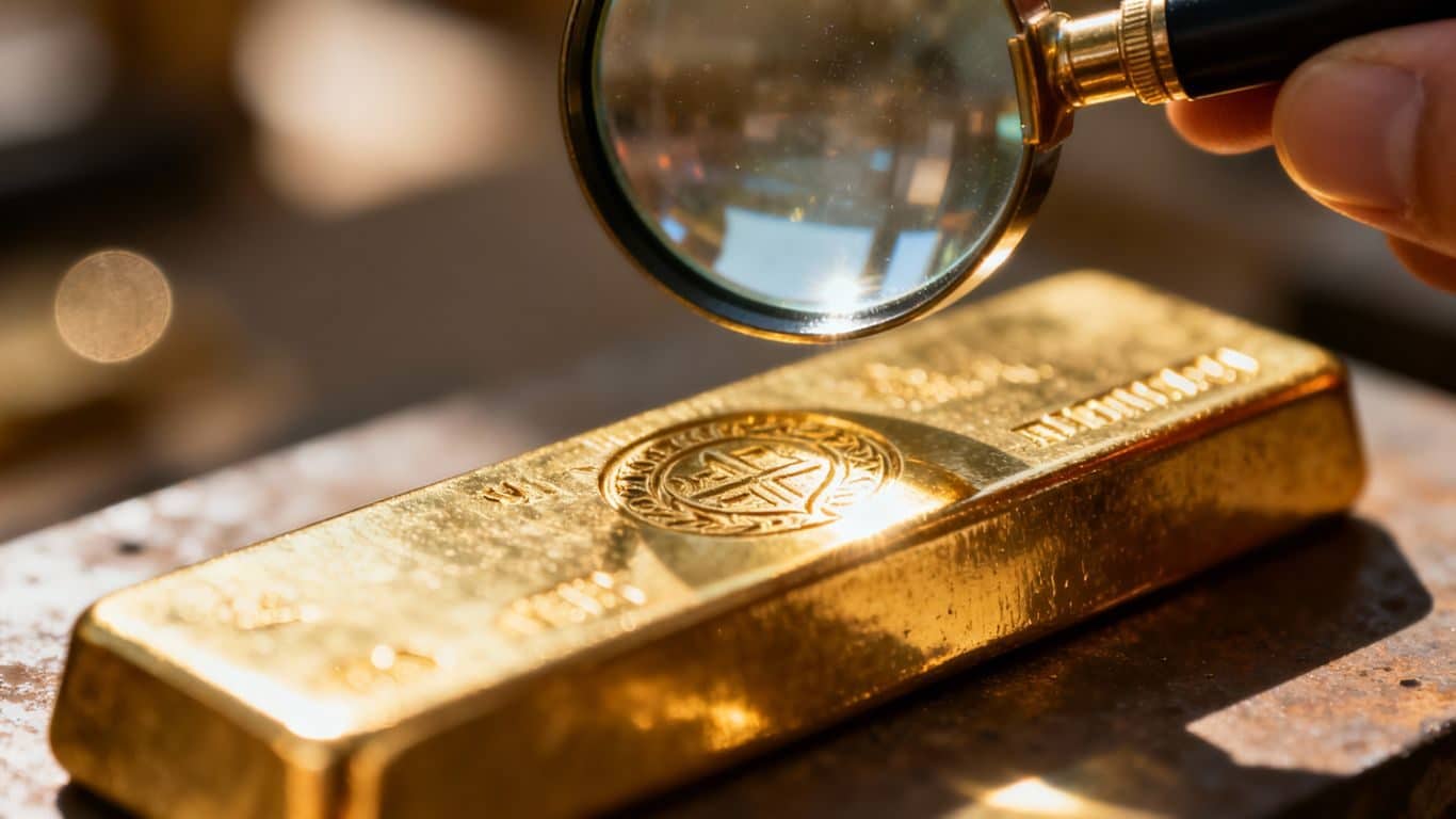 Vérifier l'authenticité de l'or