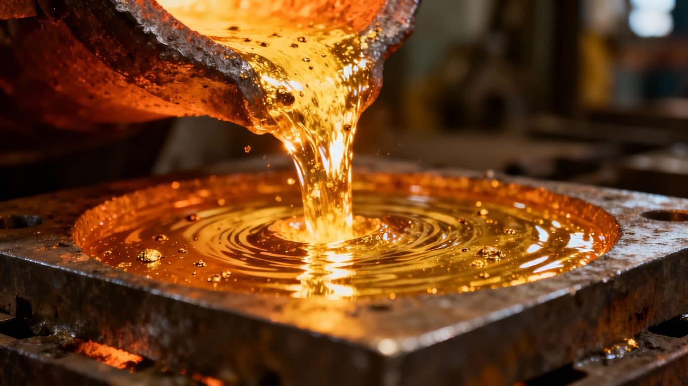 Pureté de l'or recyclé